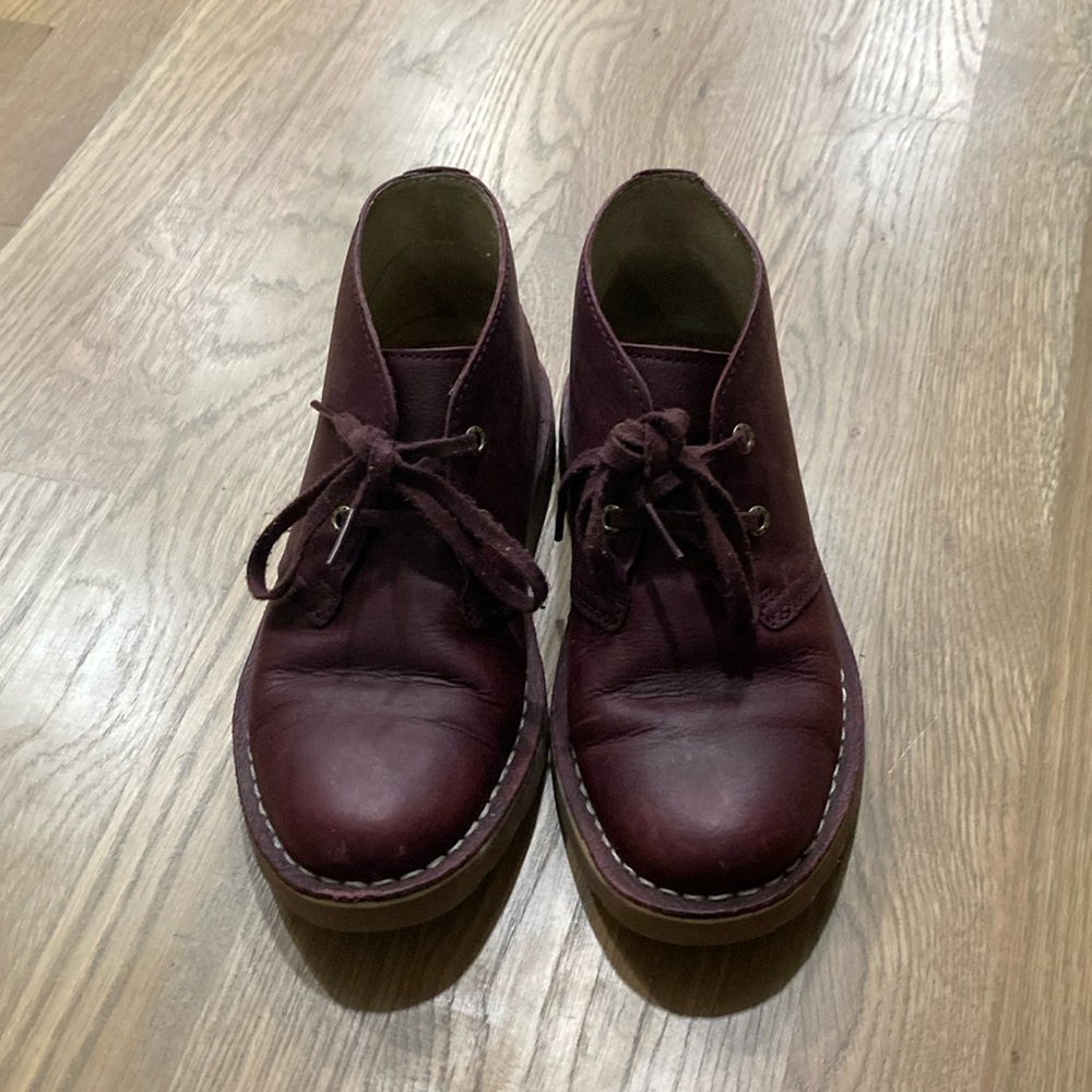 L.L. Bean Women’s Brown Stonington Chukka Leather Preppy Lace Up Ankle Boots